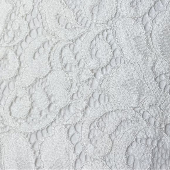 Theory White Lace Danaline LC Sheath Dress 2 - Picture 7 of 10